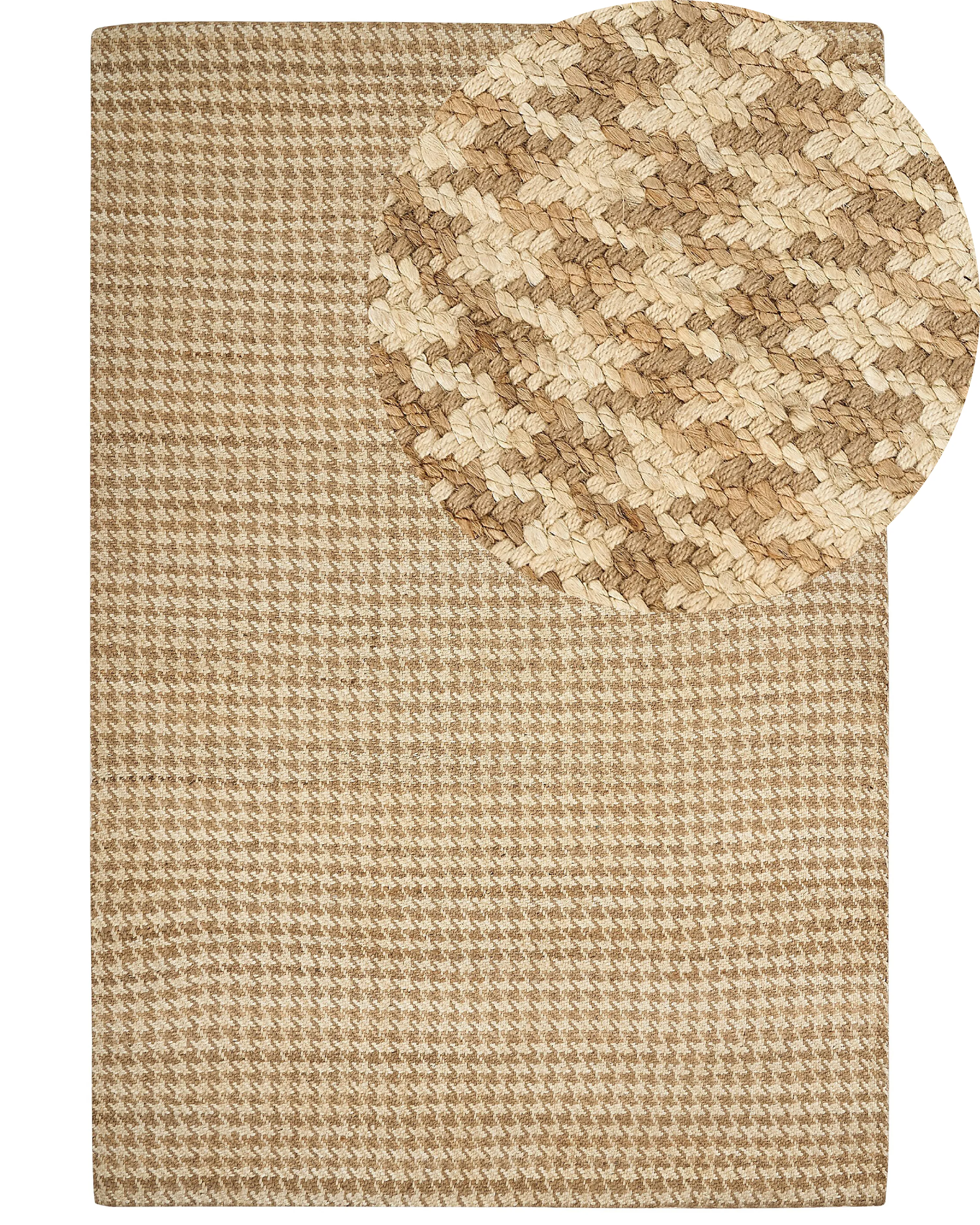 Vloerkleed ARAPTEPE Beige 200 x 300 cm Jute