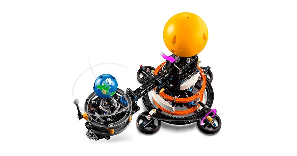 LEGOTechnic - De aarde en de maan in beweging Constructiespeelgoed