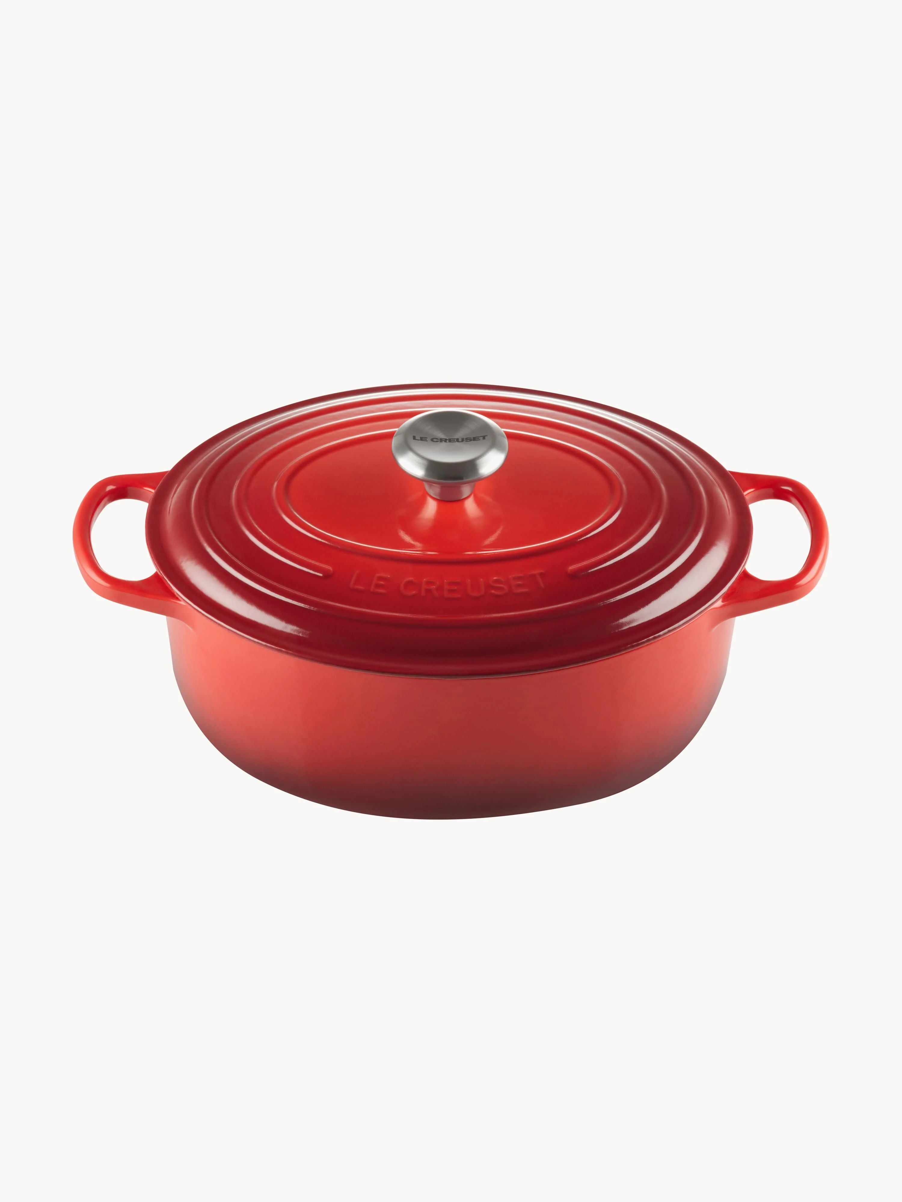 Ovale braadpan Signature Collection van gietijzer