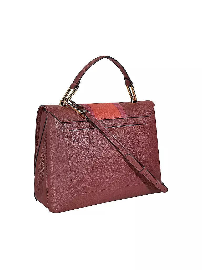 COCCINELLE Ledertasche - Henkeltasche LIYA rot