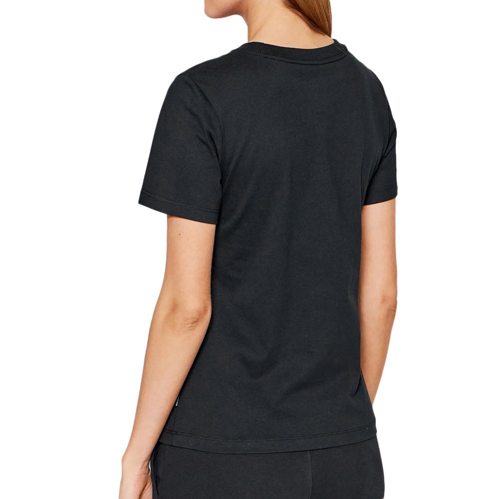 Converse T-shirt Noir Femme Converse Suminagashi