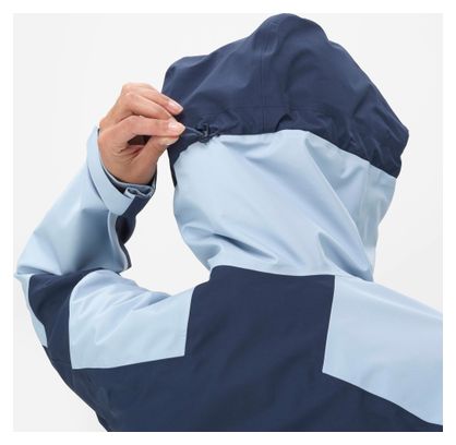 Veste Imperméable Femme Millet M White 3L Bleu