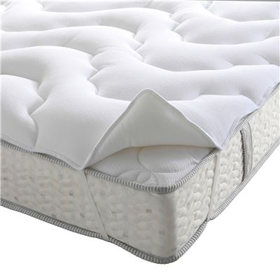 Surmatelas Bouclette matelassé 700 g/m² - SPÉCIAL MATELAS TROP FERME