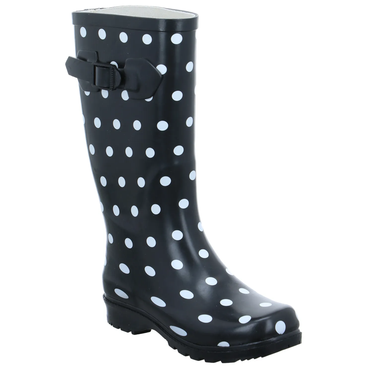 BECK Damen-Gummistiefel Schwarz Synthetik