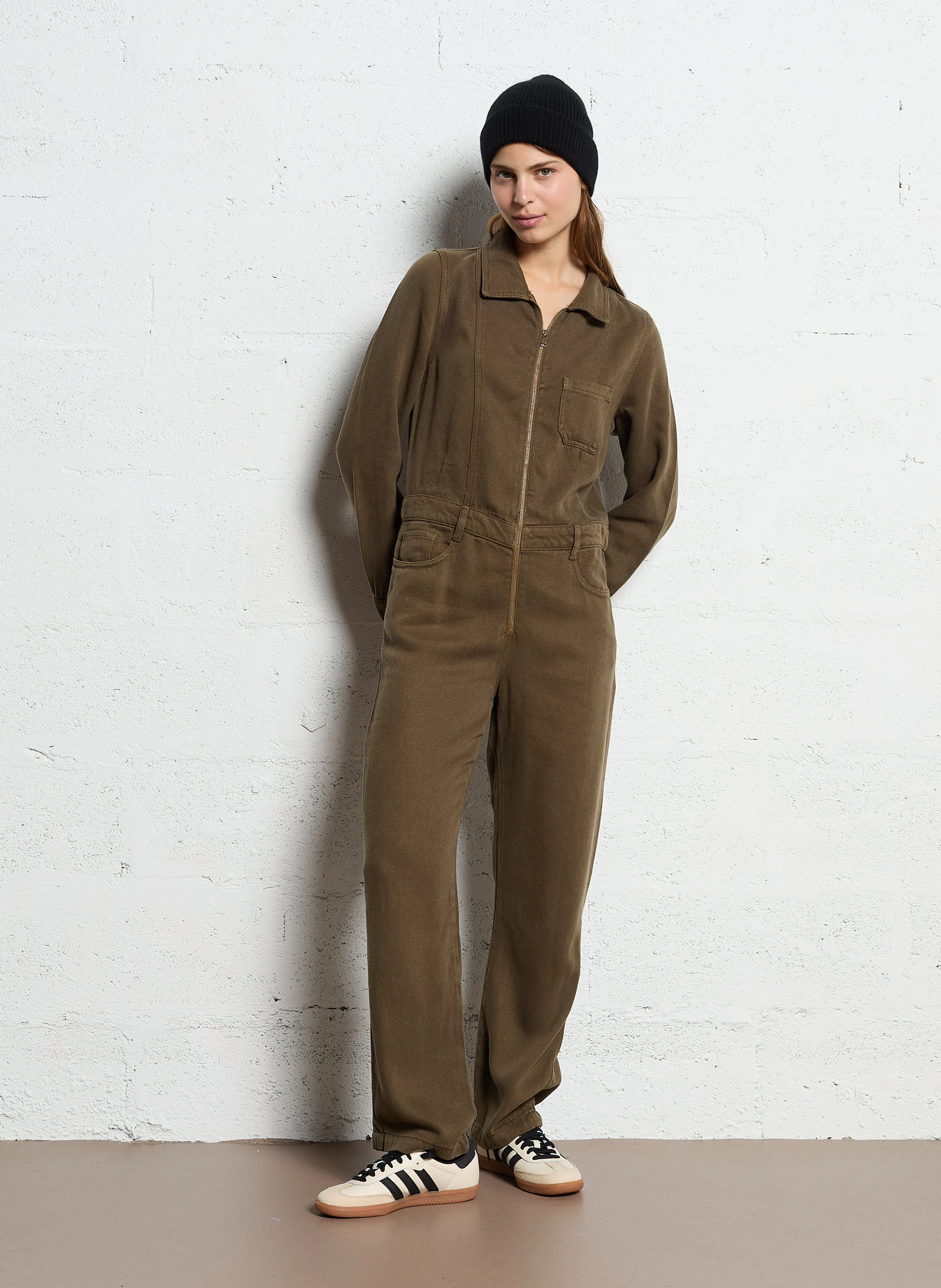 CLARISSE - Combinaison droite | Vert