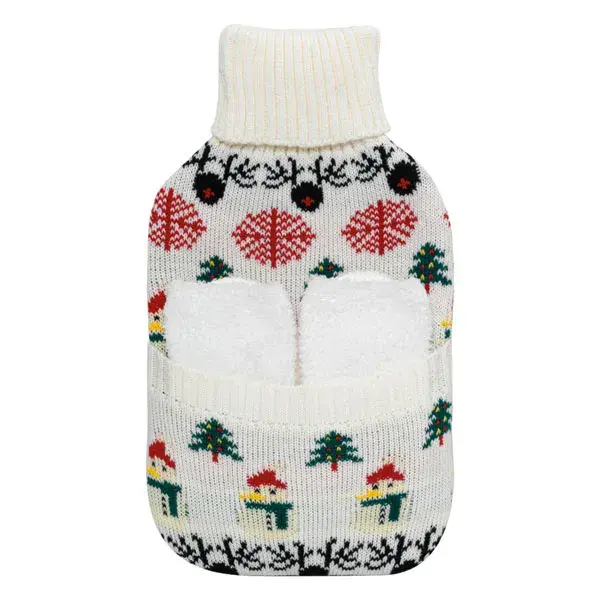 Bolsa de água quente Plic Care Duo de 2 litros com meias de Natal