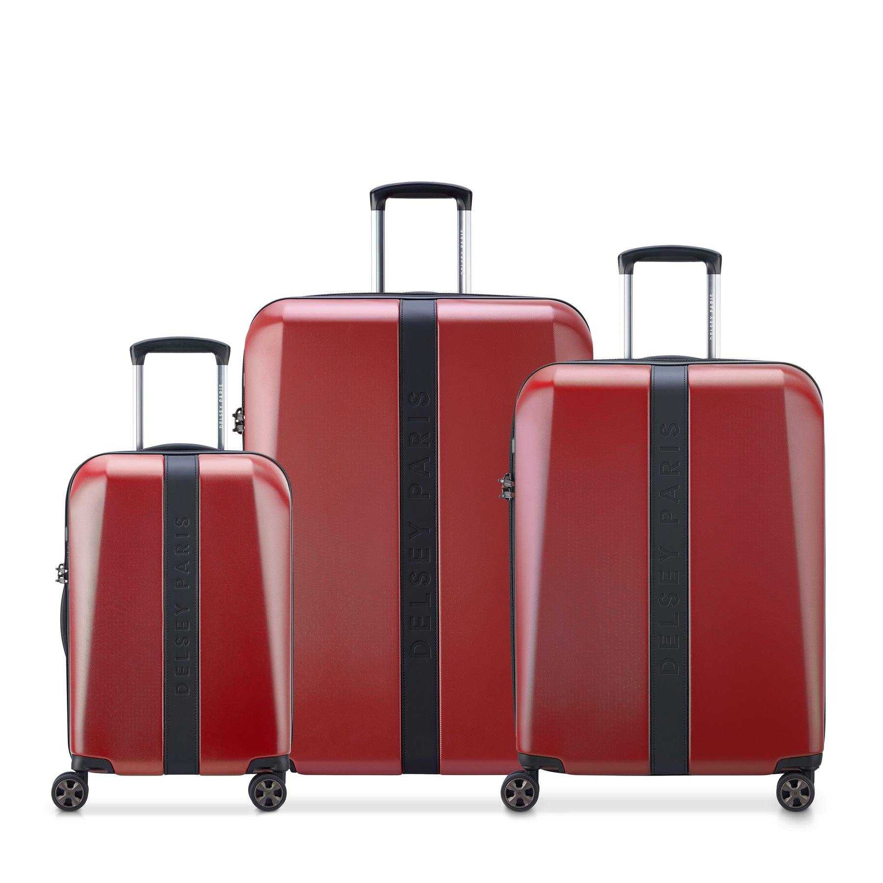 SET - 3 Valises extensibles (L-76cm) (M-66cm) (S-55cm)