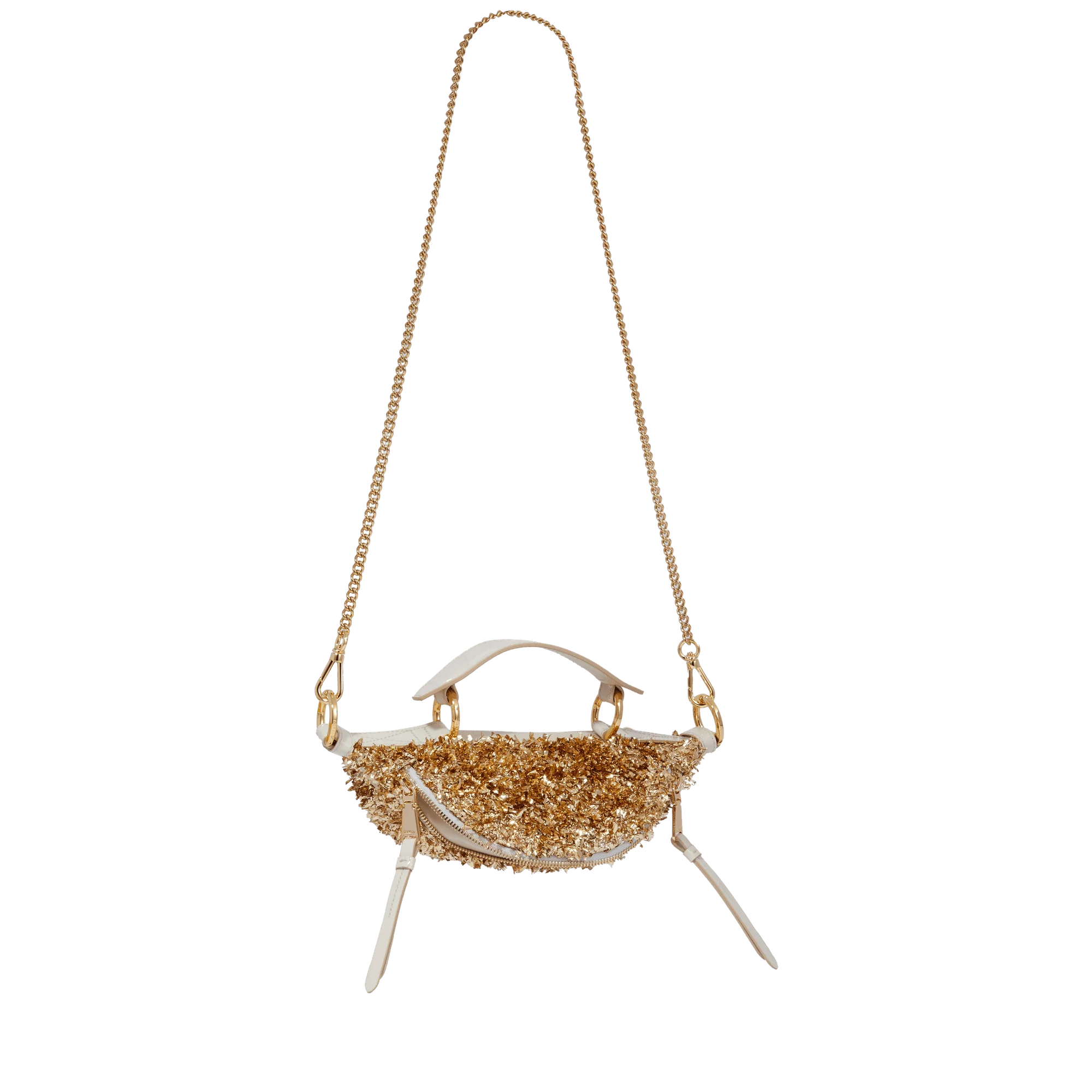 Mini sac porté croisé  Origami de Lancel-Dore/Beige