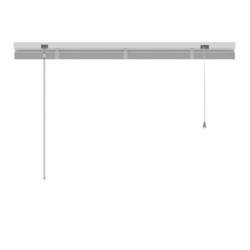 GAMMA aluminum jaloezie 25 mm wit (kleurnr. 201) 100x250 cm (bxh)