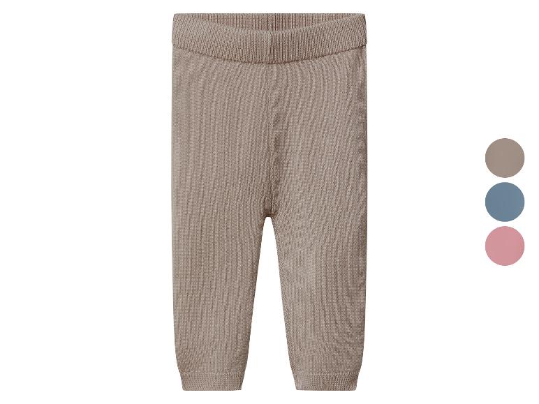 Gebreide baby broek