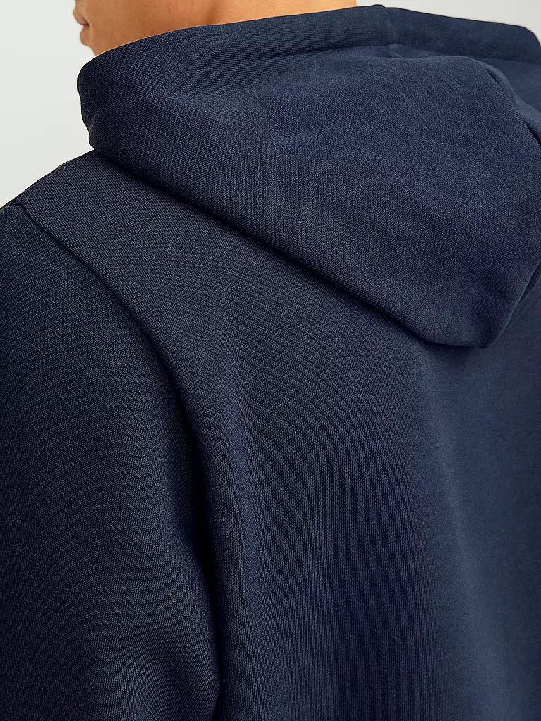 JACK & JONES Kapuzensweater - Hoodie JJXMAS  dunkelblau