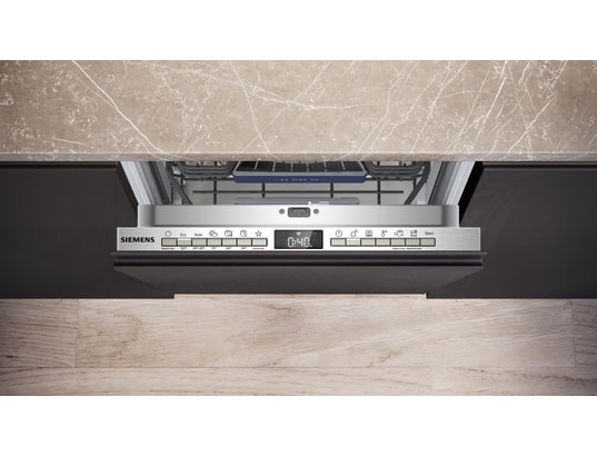 SIEMENS - Lave vaisselle tout integrable 45 cm SR63EX25ME, iQ300, varioSpeed Plus