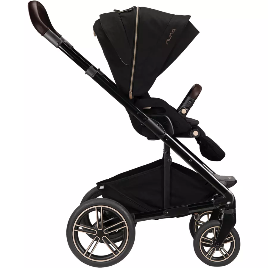 Nuna Kinderwagen MIXX next inkl. Babywanne & Babyschale PIPA next i-Size Riveted