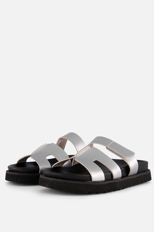 Ann Rocks Sandalen zwart Pu
