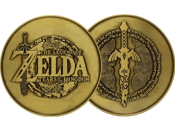 Nintendo Switch OLED - The Legend of Zelda: Tears of the Kingdom Edition - Spilkonsol - Full HD - hvid, grøn, guld