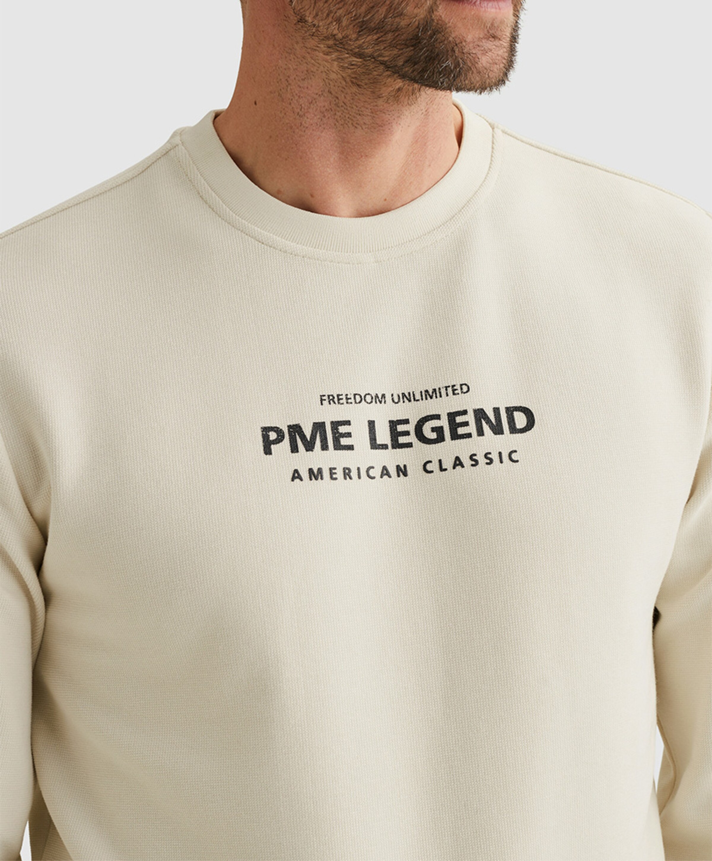 PME Legend Heren trui ecru