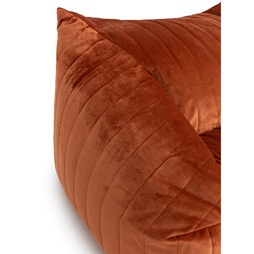 Nobodinoz zitzak chelsea velvet - wild brown