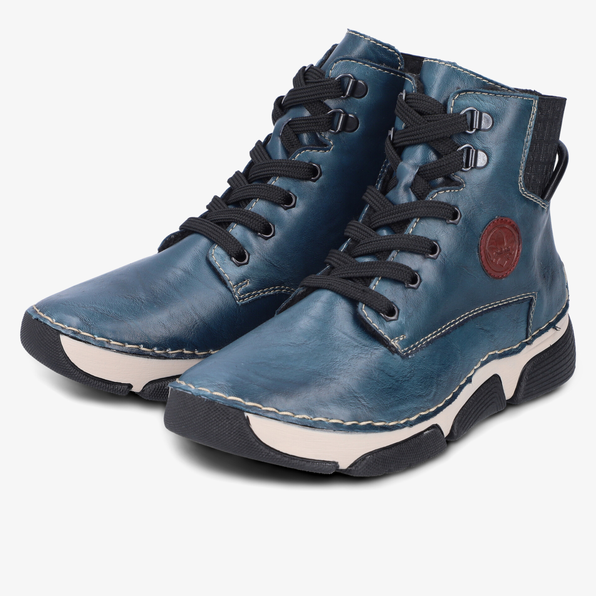 rieker Damen Winter Boots türkis