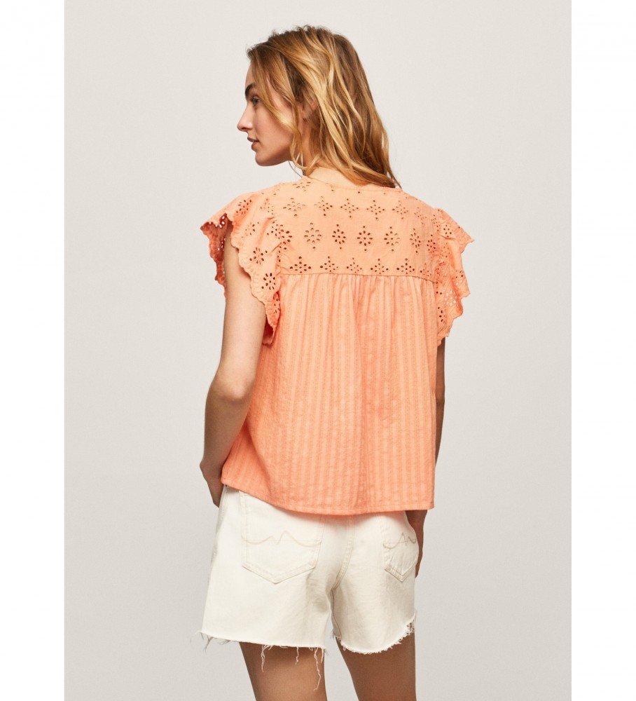 Blusa Pepe Jeans Laranja Anaise