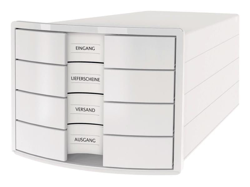 HAN Schubladenbox IMPULS A4 Weiss Schubladenbox