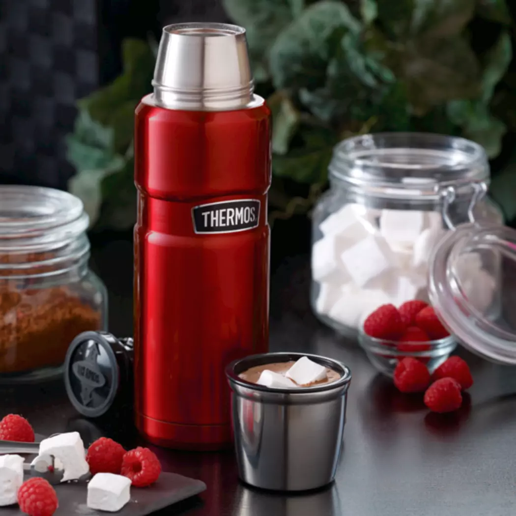 Thermosflasche Stainless King Steel