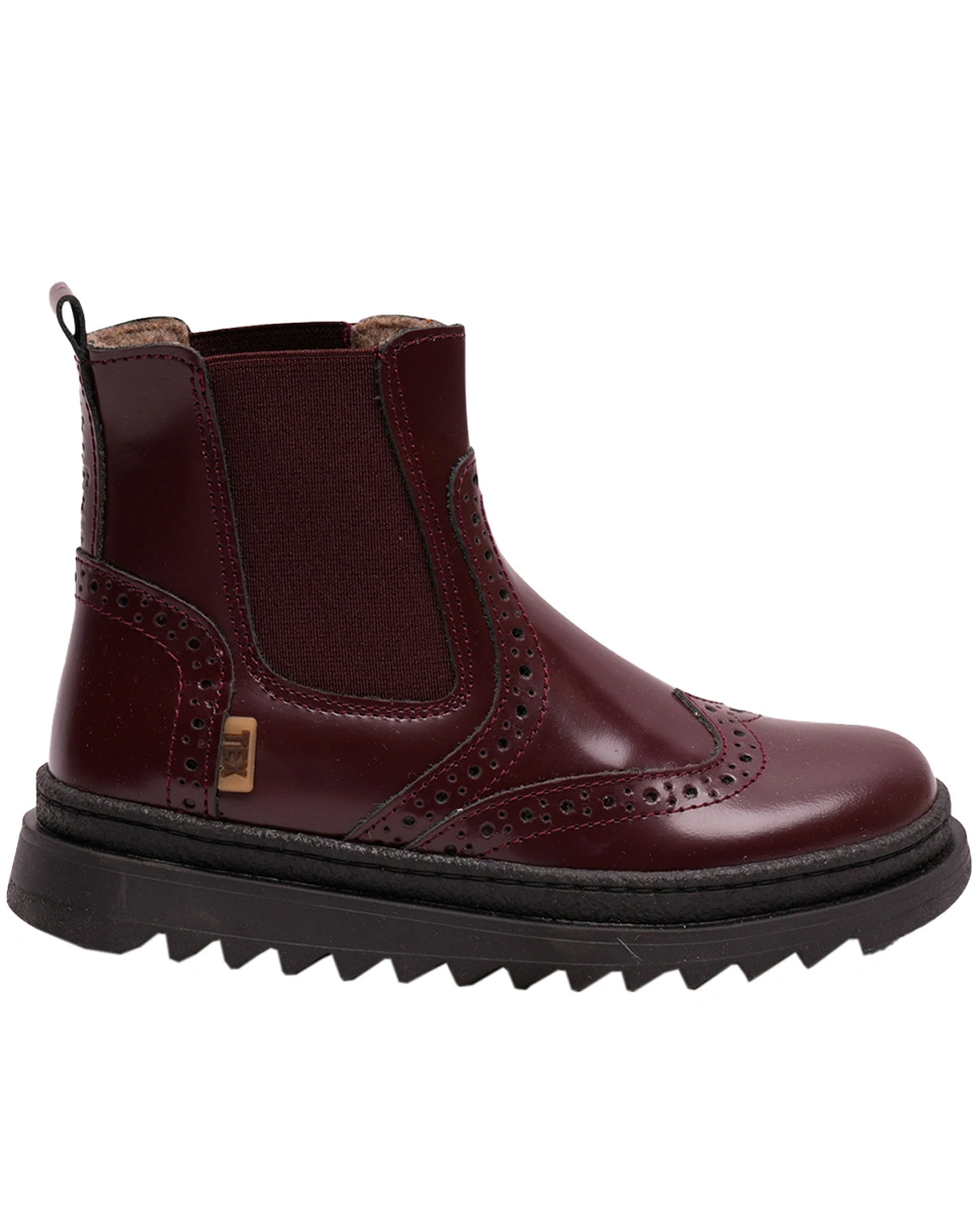 Stiefel DORIS TEX in bordeaux polido