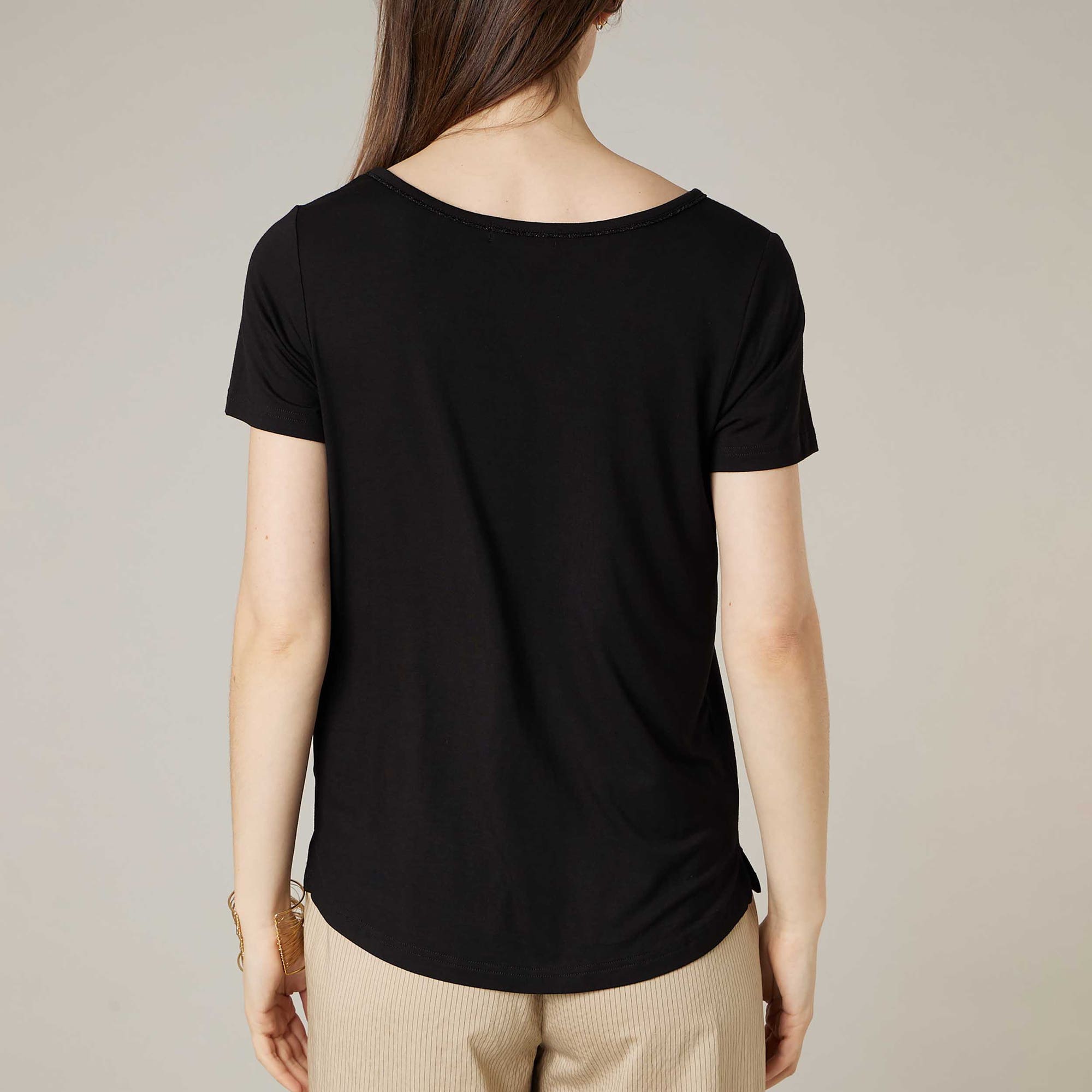T-shirt Femme noir