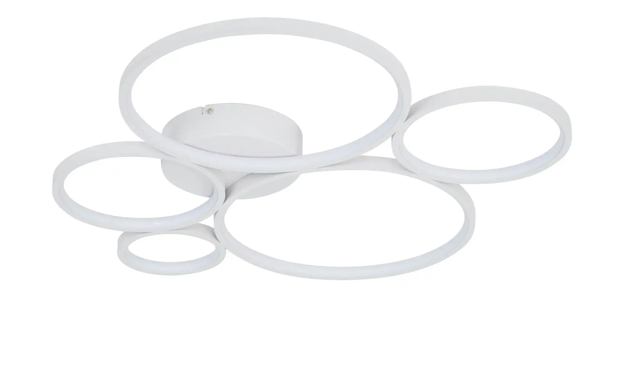 Trio LED-Deckenleuchte, Kreise, weiß