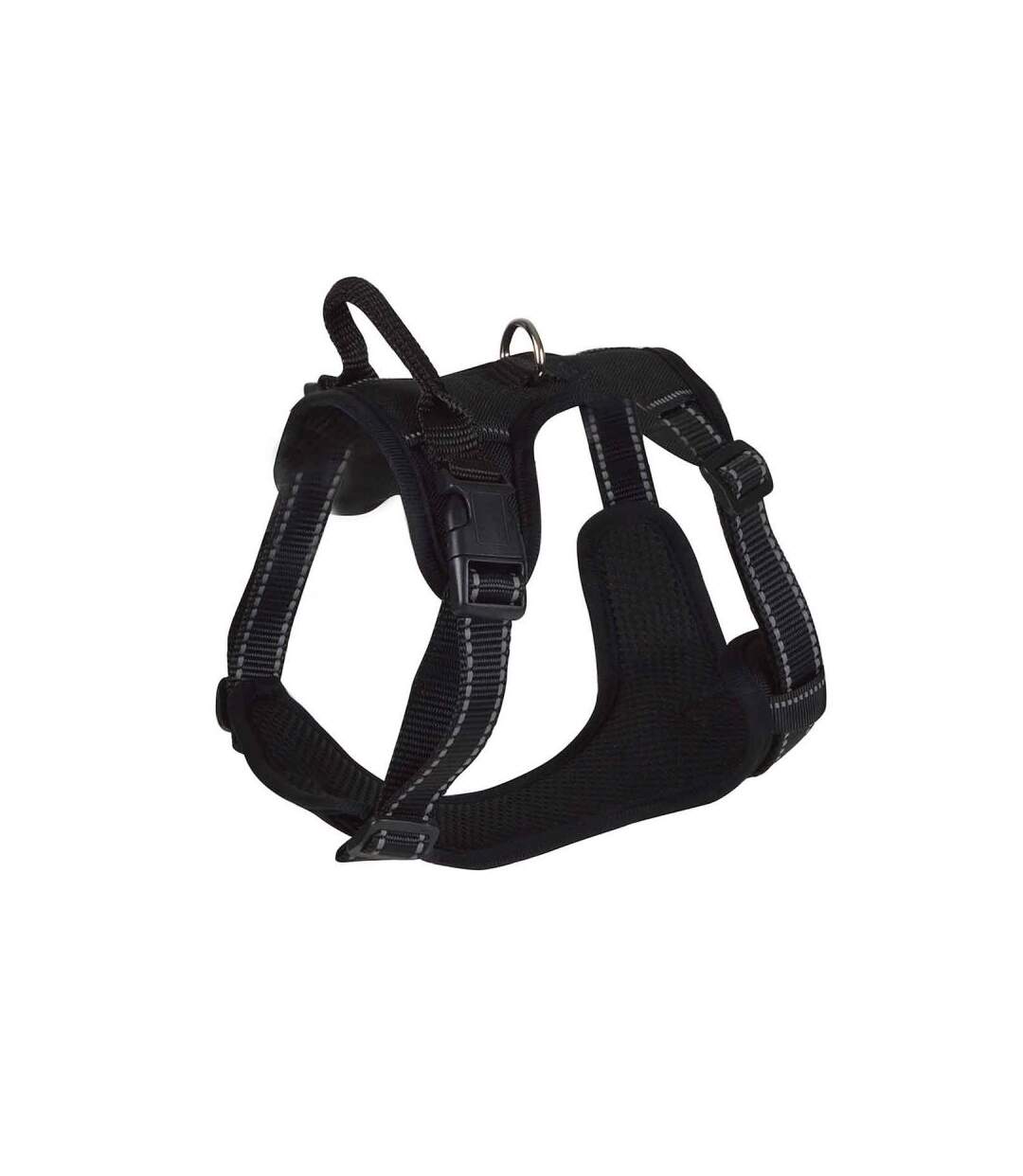 Paris Prix - Harnais Anti-traction Pour Chien sécurité 45-55cm Noir