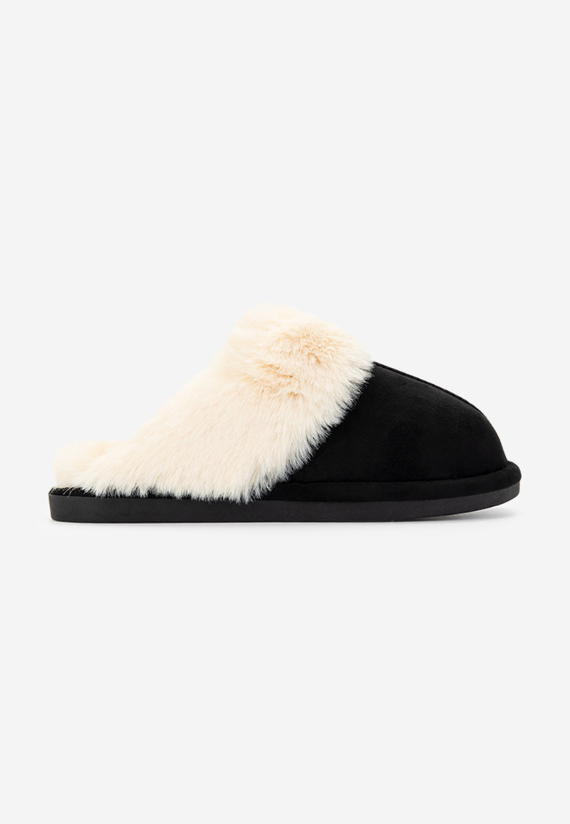 Pantoufles femme noirs Joka
