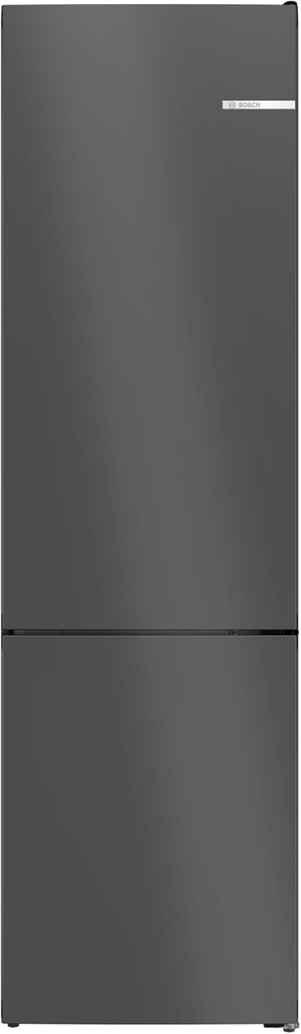 Bosch KGN39OCAF, Serie 4, Kühl-Gefrier-Kombination Freistehend, 203 x 60 cm, 260 L Kühlen + 103 L Gefrieren, Green Collection, Total NoFrost, VitaFresh XXL, Perfect Fit, LED-Beleuchtung, Anthrazit