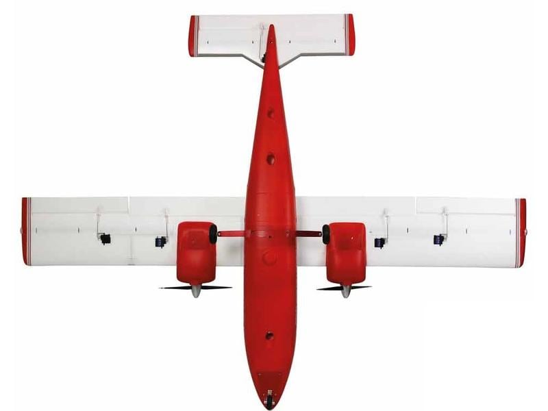 Multiplex Motorflugzeug Partenavia P68 1400 mm RR 2-Motoriges Flugzeug mit Brushless Motoren & Servos