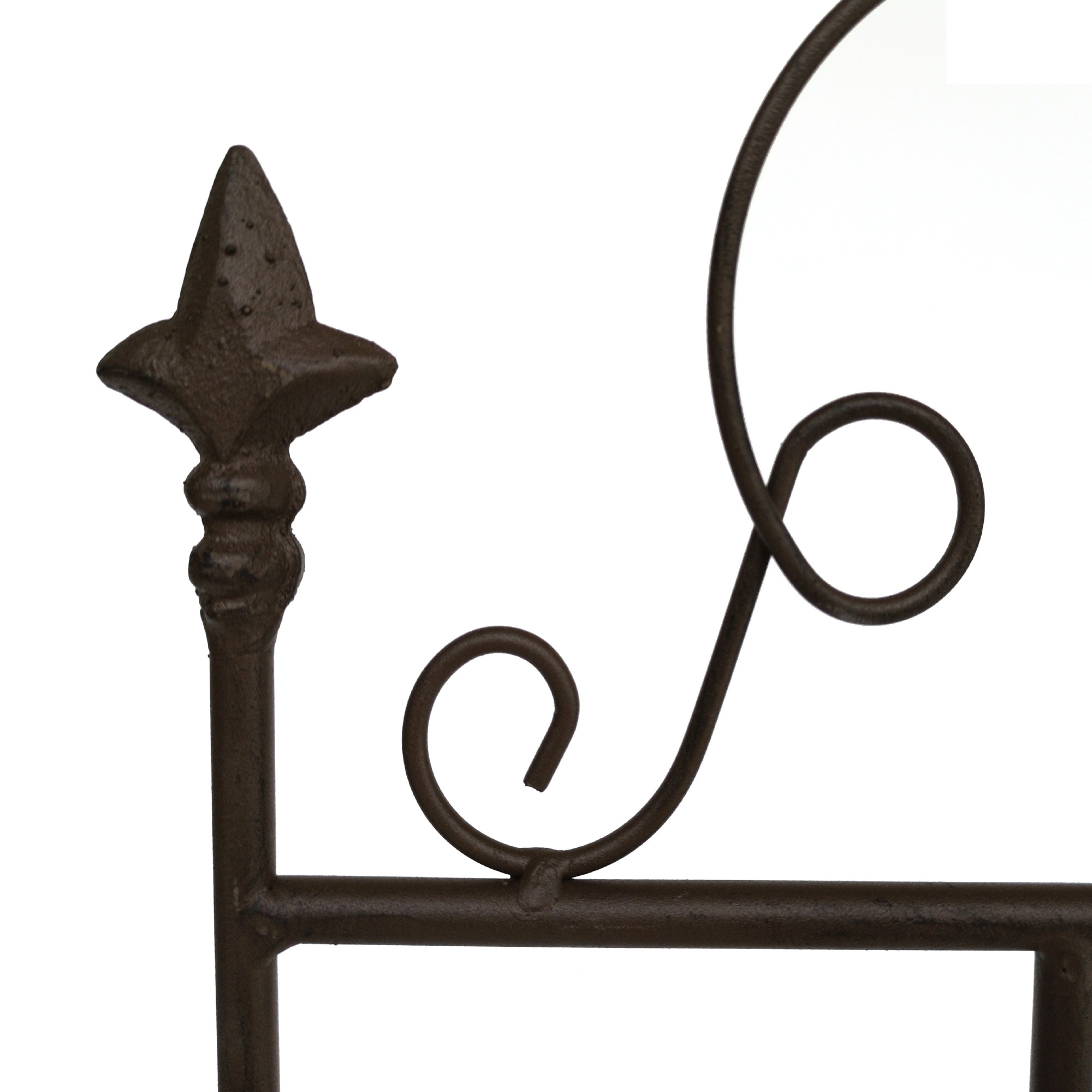 Rankhilfe aus Metall 'Trilot', natur, B 23 cm, H 118 cm günstig bestellen