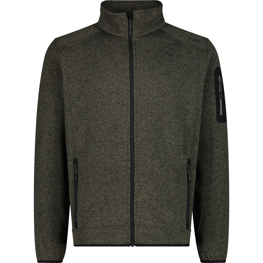 CMP Knit-Tech Fleecejacke Herren olive