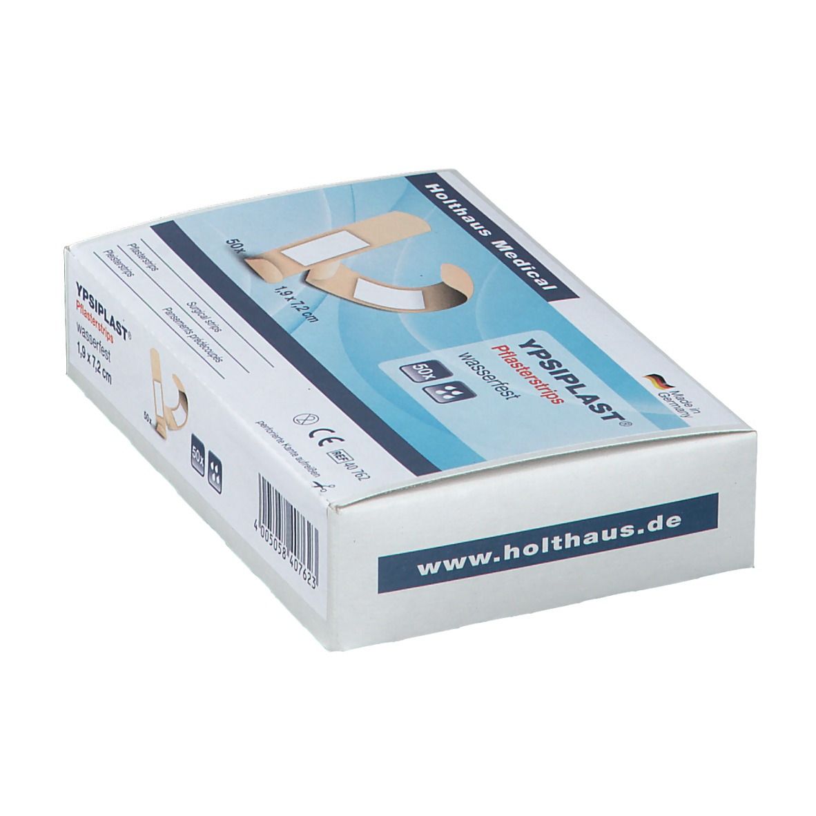 YPSIPLAST® Pflasterstrips, wasserfest 1,9 cm x 7,2 cm