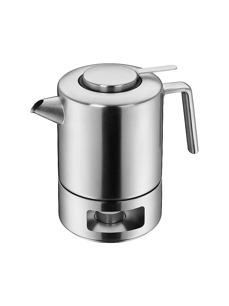 WMF Teekanne mit Stövchen 1,2l Cromargan silber
