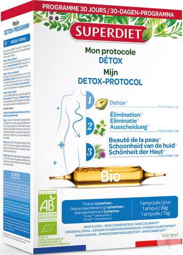 Superdiet Mon Protocol Détox 30x10ml