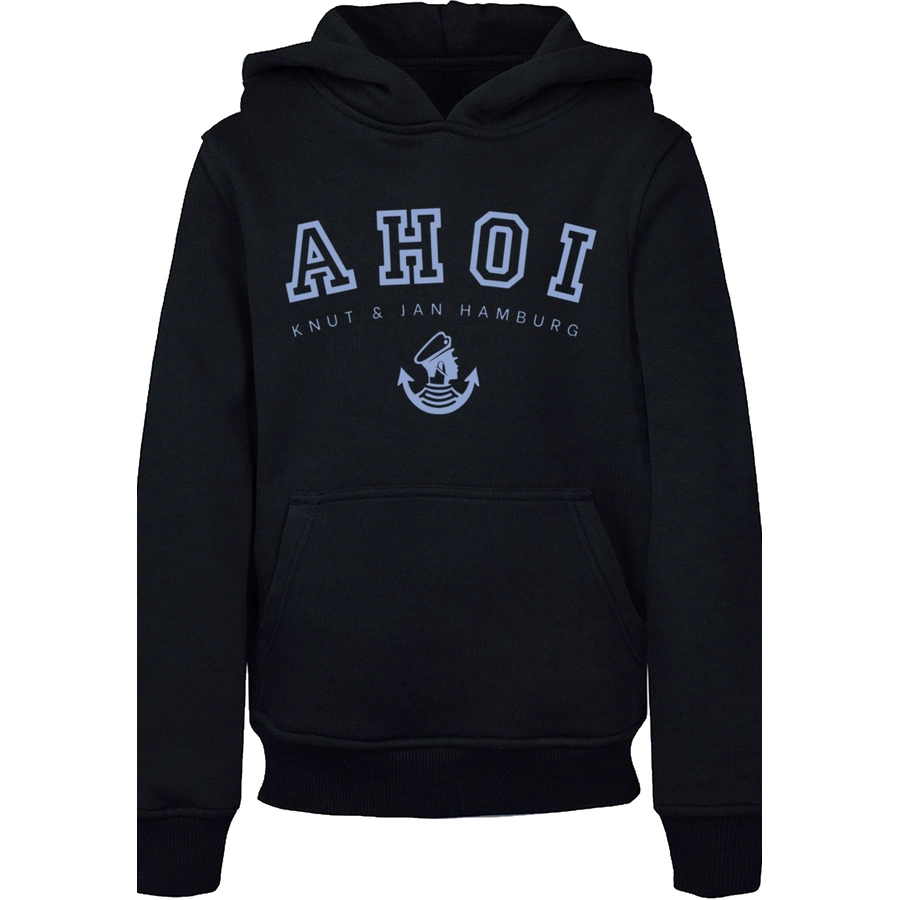 F4NT4STIC Hoodie Ahoi Knut & Jan Hamburg schwarz
