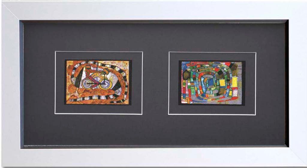 Kunstdruck HUNDERTWASSER