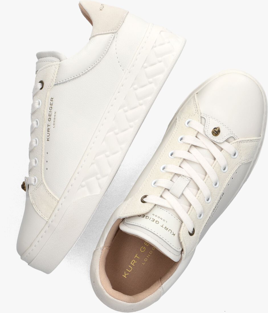 KURT GEIGER LONDON witte kurt geiger london lage sneakers kensington cupsole
