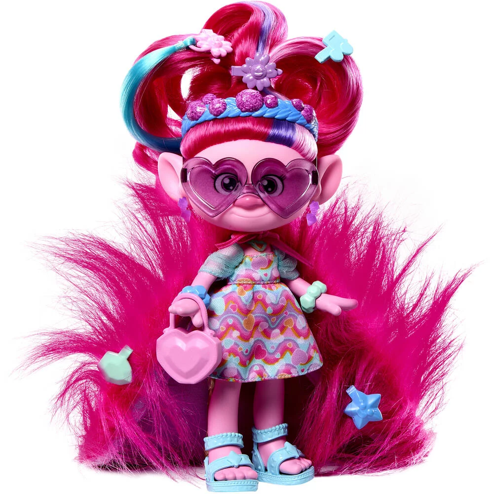 TROLLS 3 - POPPY SURPRISES 2 EN 1- HAIR POPS