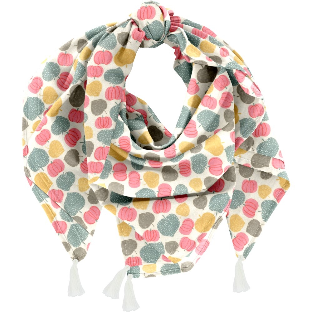 Foulard Pompon Douceur D'été