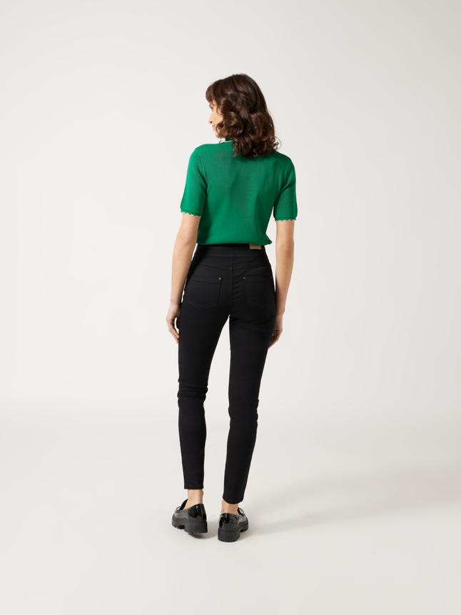 Pantalon skinny taille haute