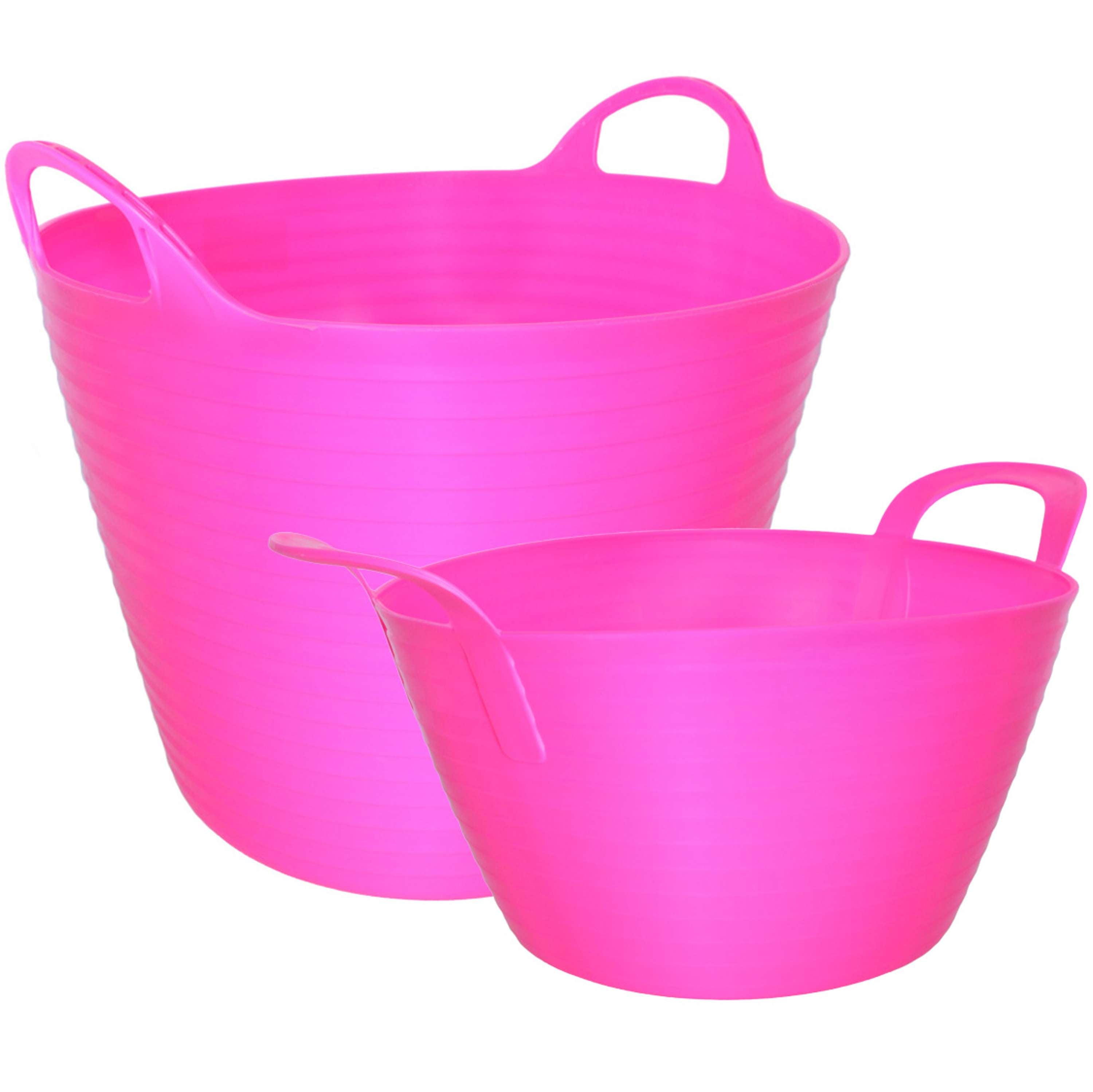 Kerbl Flexibele Emmer FlexBag Roze