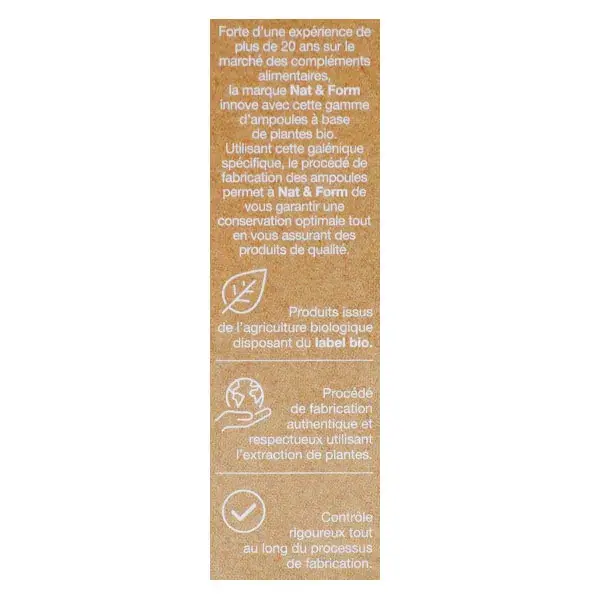 Nat & Form Ampoules Complexe Immunité Bio 20 ampoules