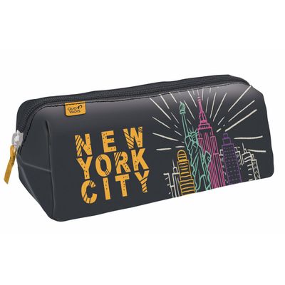 Trousse triangulaire Cities - 1 compartiment - différents modèles disponibles - Quo Vadis