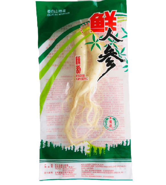 Changbai Mountain Verse Ginseng per stuk