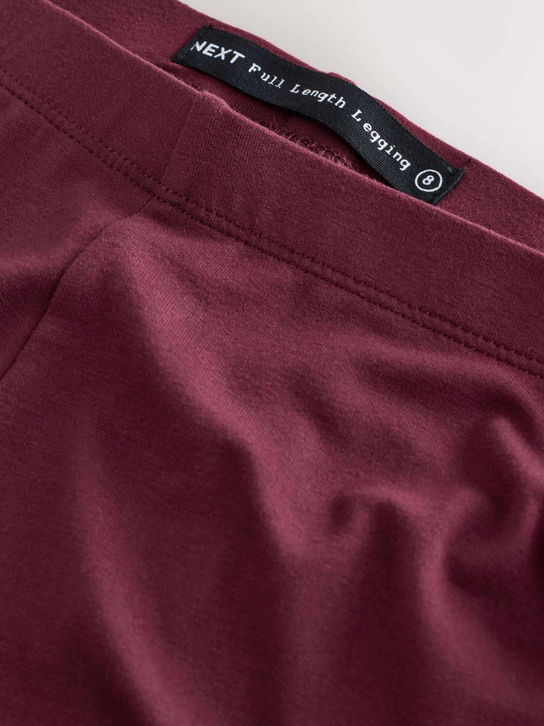Bordeauxrood - Lange legging