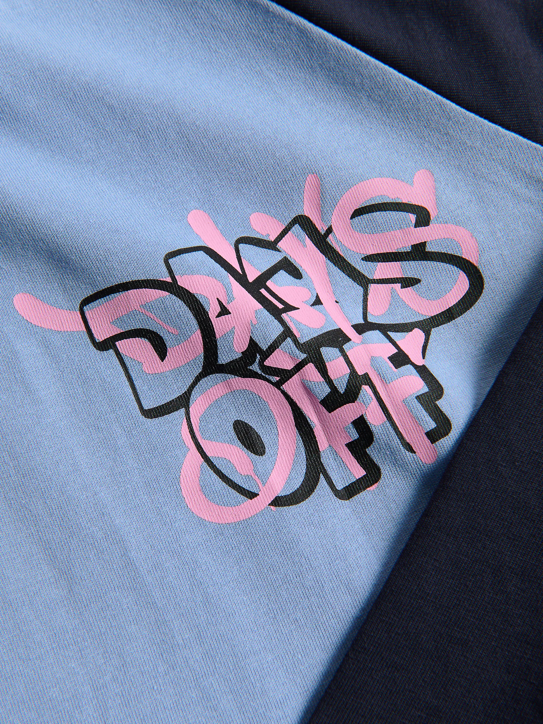 Langarm-T-Shirt aus Baumwolle mit Druck