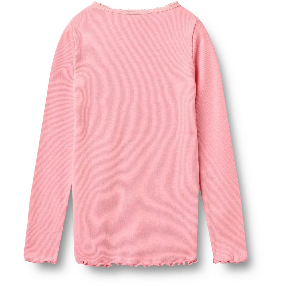 Køb Wheat Bubblegum Rib Bluse L/S Reese